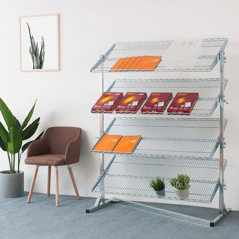 可傾斜書(shū)報(bào)架